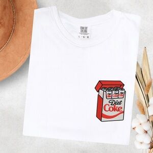 Embroidered Diet Coke T-Shirt